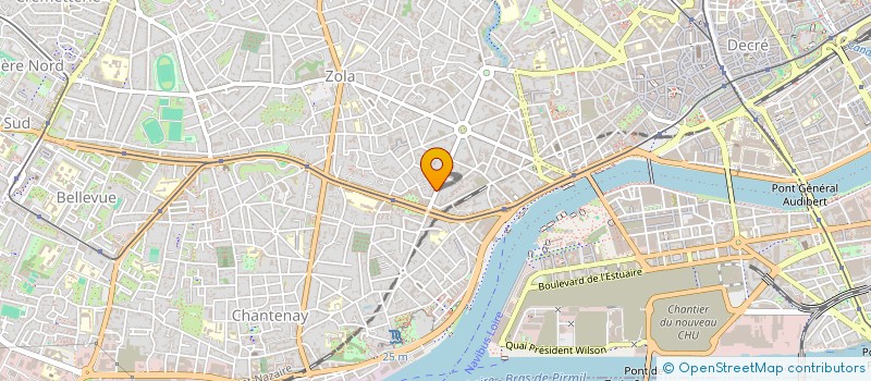 localisation de l'entreprise NABIL à NANTES