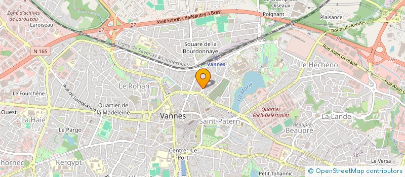 localisation de l'entreprise NABIL à VANNES
