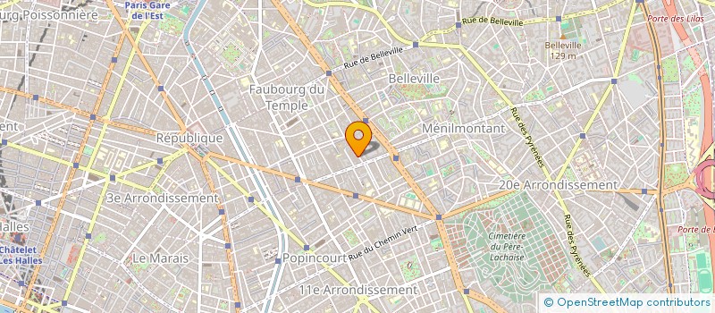 localisation de l'entreprise NABIL COIFFURE  PARIS