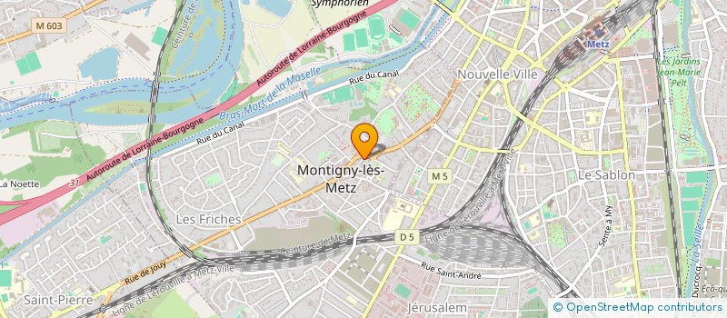 localisation de l'entreprise NABIL YAMMINE à MONTIGNY-LES-METZ