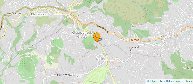 localisation de l'entreprise NABILA à VILLENEUVE-LOUBET