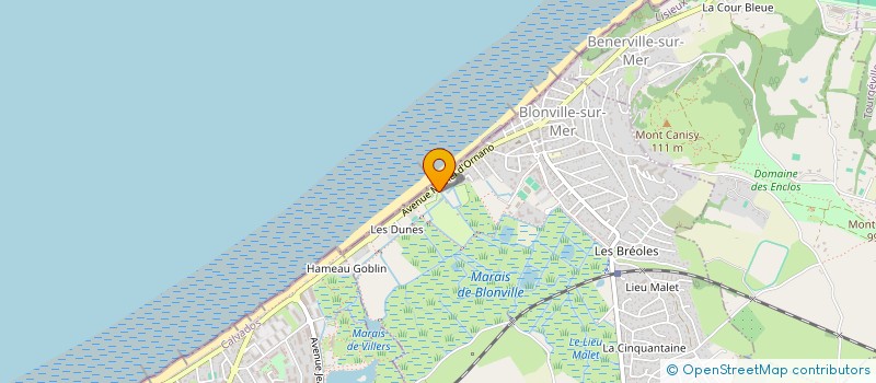 localisation de l'entreprise NABINABOU  BLONVILLE-SUR-MER