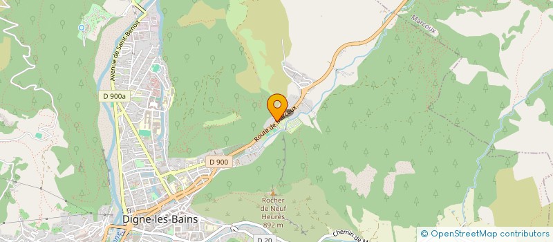 localisation de l'entreprise NABIRONA à DIGNE-LES-BAINS