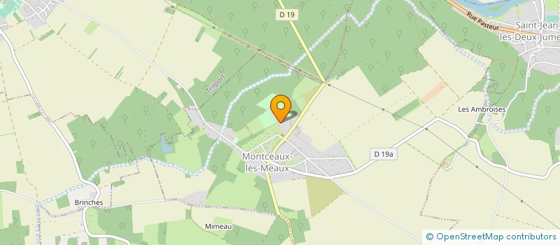 localisation de l'entreprise NABIS à MONTCEAUX-LES-MEAUX
