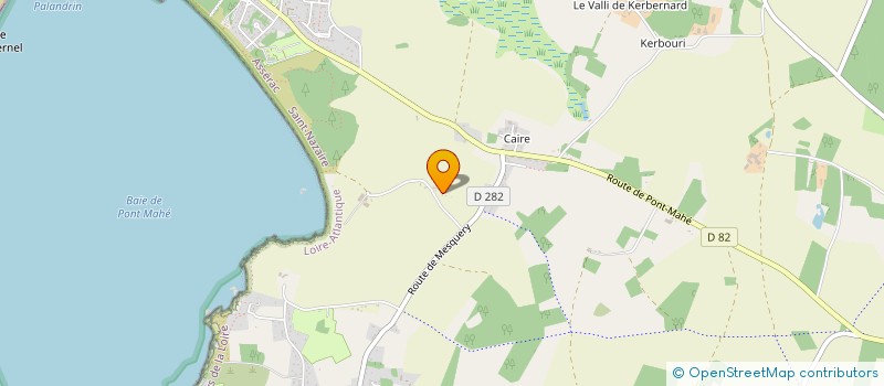 localisation de l'entreprise NABLA  ASSERAC