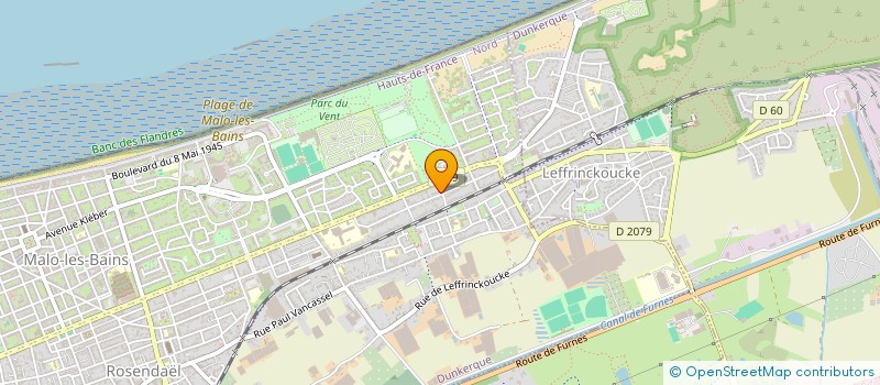 localisation de l'entreprise NABLA ISLAND à DUNKERQUE