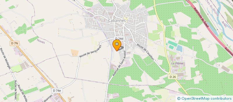 localisation de l'entreprise NABON à CABANNES