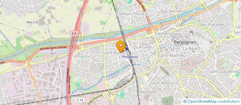 localisation de l'entreprise NABOO 66  PERPIGNAN