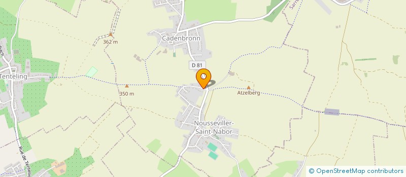 localisation de l'entreprise NABOR ENERGIE à NOUSSEVILLER-SAINT-NABOR