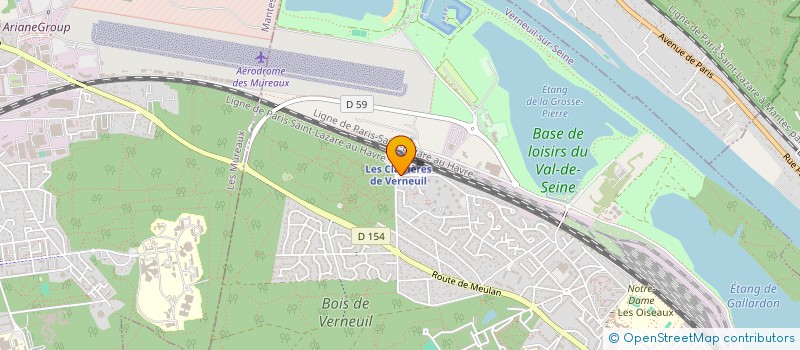 localisation de l'entreprise NABOU  VERNEUIL-SUR-SEINE