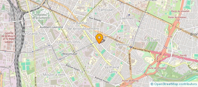 localisation de l'entreprise NABOU  LYON