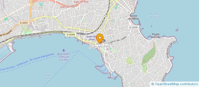 localisation de l'entreprise NABRAM à ANTIBES