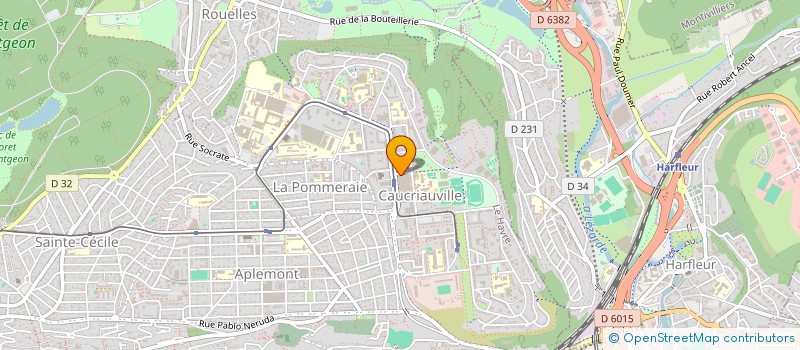 localisation de l'entreprise NABRISOL  LE HAVRE