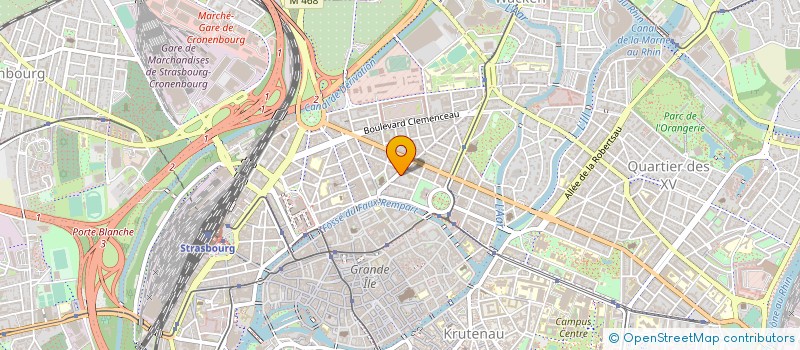 localisation de l'entreprise NABSTEN à STRASBOURG
