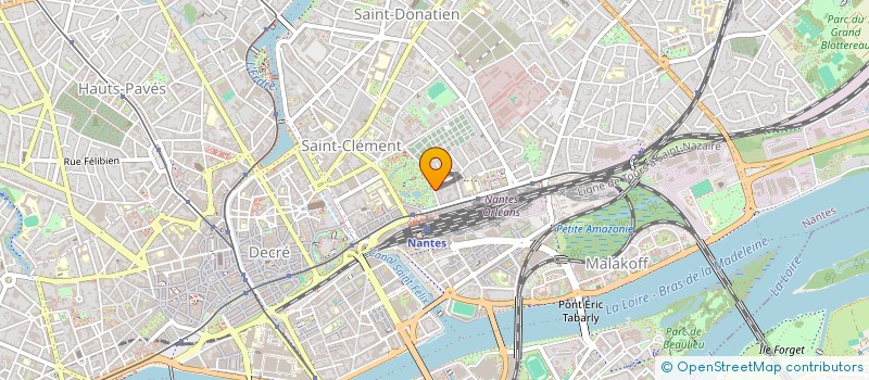 localisation de l'entreprise NABU EDITIONS à NANTES