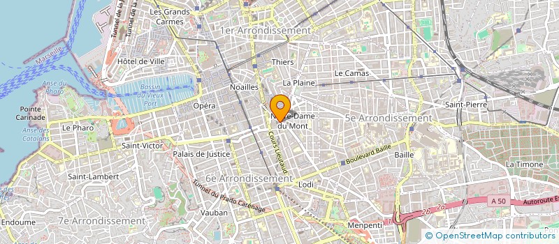 localisation de l'entreprise NABU ET JERO à MARSEILLE