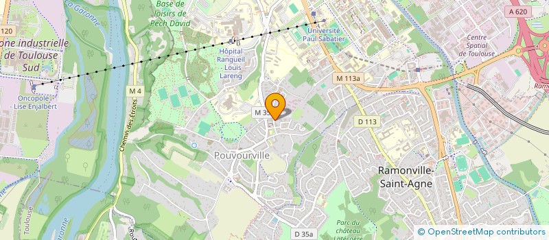 localisation de l'entreprise NABU STUDIO à TOULOUSE