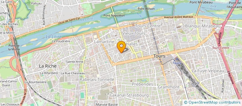 localisation de l'entreprise NABUCCO  TOURS