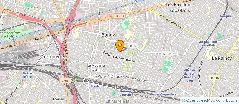 localisation de l'entreprise NABYL SOLIDARITE à BONDY
