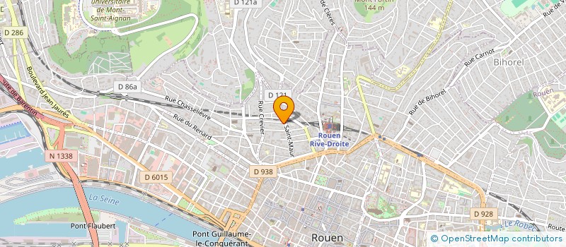 localisation de l'entreprise NAC  ROUEN