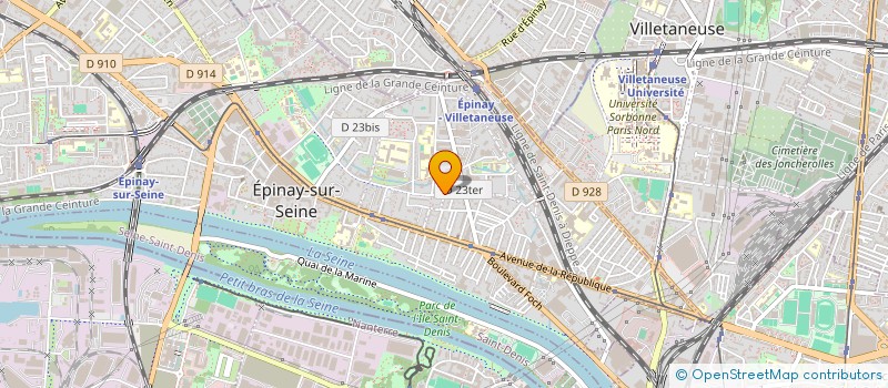 localisation de l'entreprise NAC BATI à EPINAY SUR SEINE