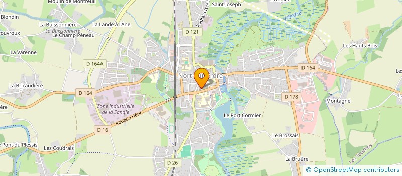 localisation de l'entreprise NAC BOXE THAI & KHMER  NORT-SUR-ERDRE