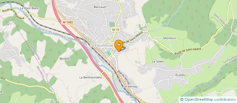 localisation de l'entreprise NAC ENERGIES  LA FOUILLOUSE