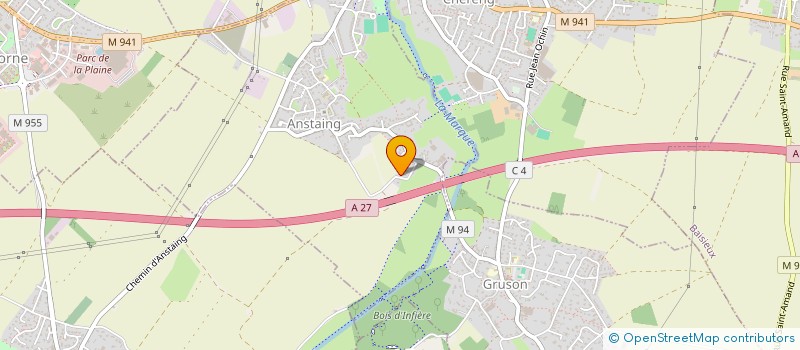 localisation de l'entreprise NAC HOLDING  ANSTAING