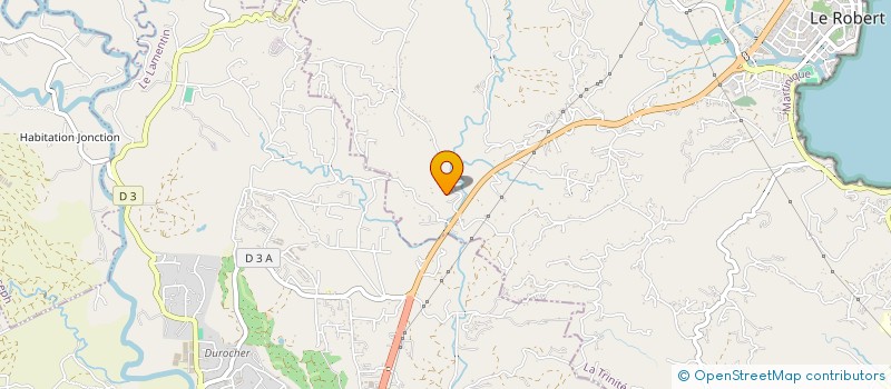 localisation de l'entreprise NAC INGENIERIE  LE ROBERT