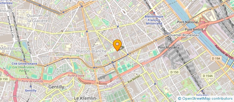 localisation de l'entreprise NAC SERVICES à PARIS