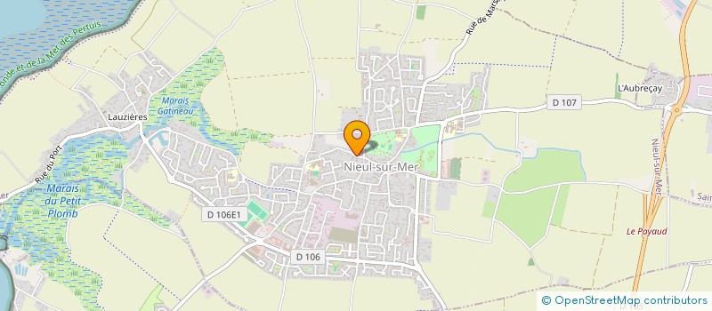 localisation de l'entreprise NACA  NIEUL-SUR-MER