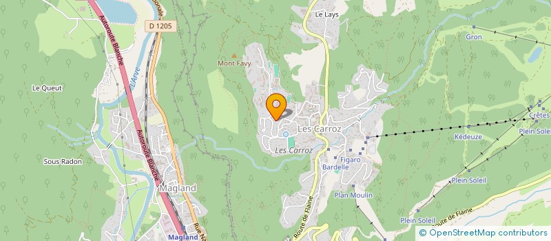 localisation de l'entreprise NACACY  ARACHES-LA-FRASSE