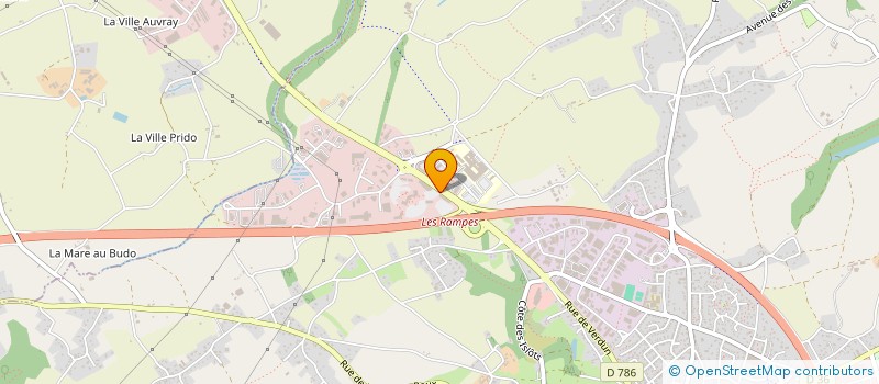 localisation de l'entreprise NACARAT FRANCE TERRE MONTLHERY  PLERIN