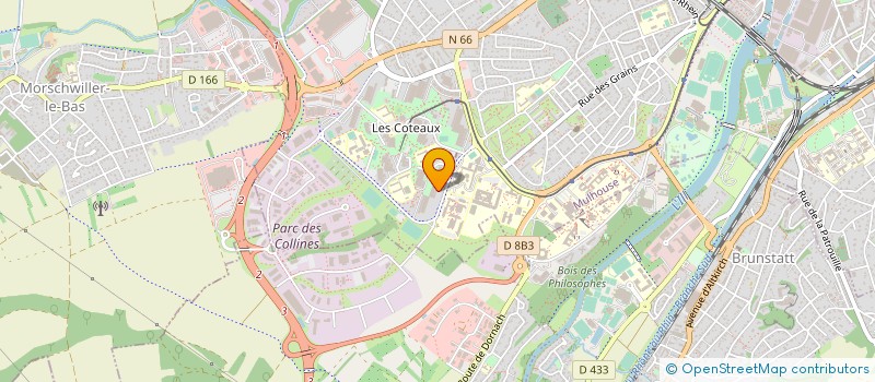 localisation de l'entreprise NACCA à MULHOUSE