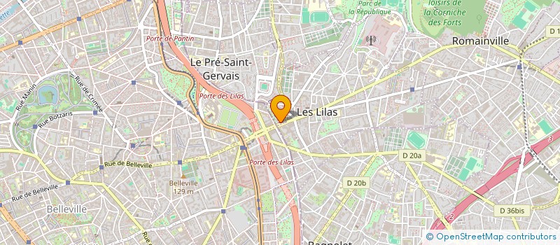 localisation de l'entreprise NACCACHE à LE PRE-SAINT-GERVAIS