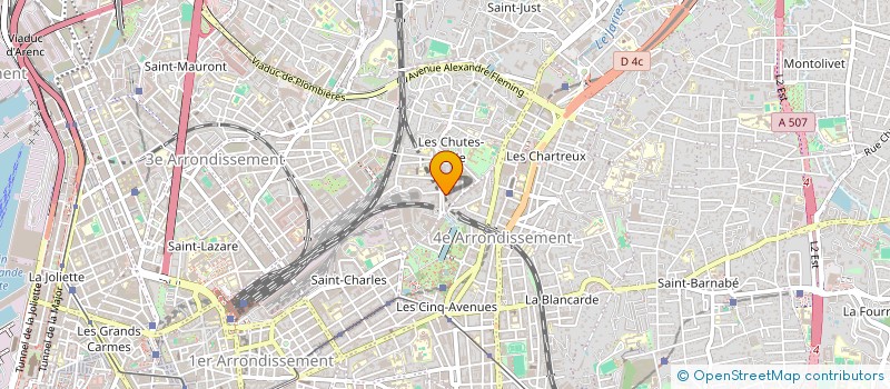 localisation de l'entreprise NACE à MARSEILLE