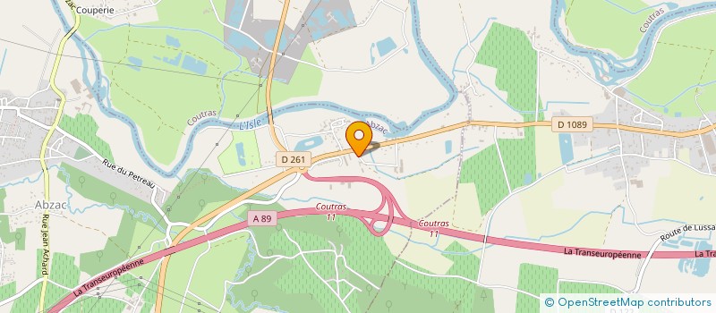 localisation de l'entreprise NACELEXPERT à ABZAC