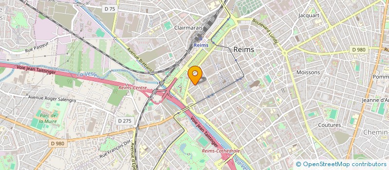 localisation de l'entreprise NACEO à REIMS