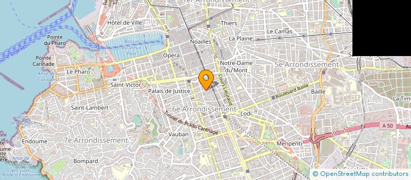 localisation de l'entreprise NACERA à MARSEILLE