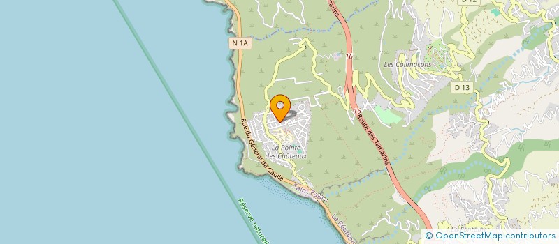 localisation de l'entreprise NACETI  SAINT-LEU