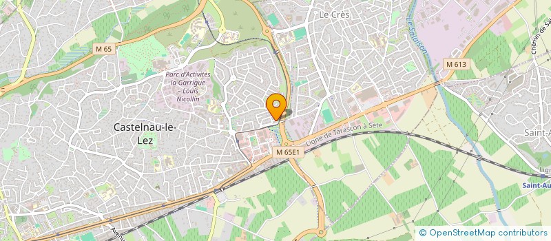 localisation de l'entreprise NACH à CASTELNAU-LE-LEZ