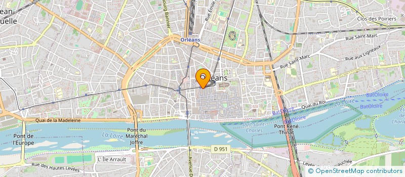 localisation de l'entreprise NACH à ORLEANS