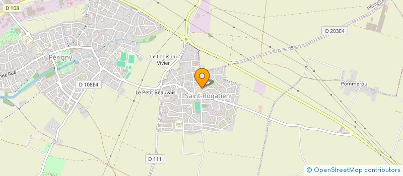 localisation de l'entreprise NACH BERLIN!  SAINT-ROGATIEN