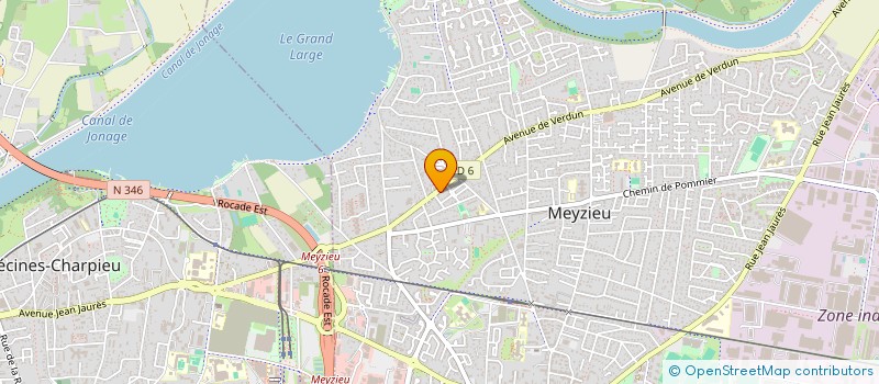 localisation de l'entreprise NACH DEPAN SARL à MEYZIEU