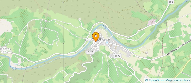 localisation de l'entreprise NACH-KT  LATOUR-DE-FRANCE