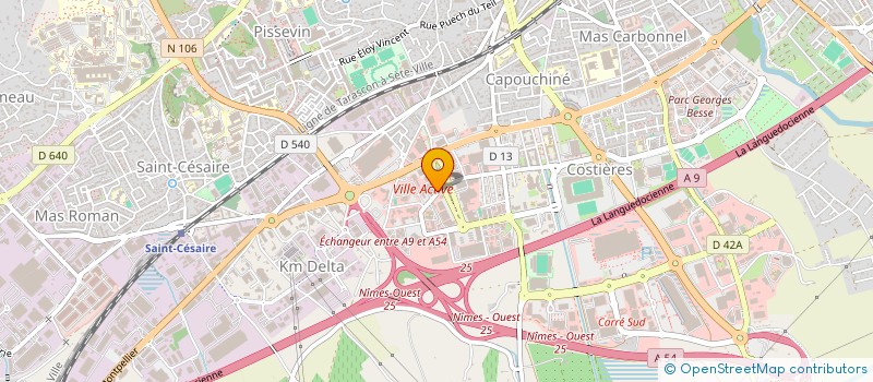 localisation de l'entreprise NACHA HOLDING  NIMES