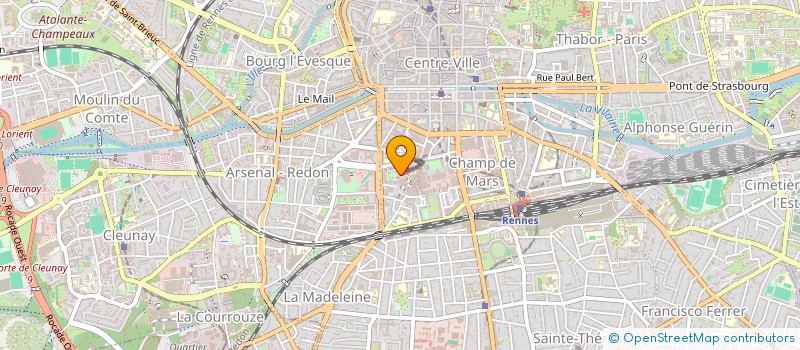 localisation de l'entreprise NACHAPAU  RENNES