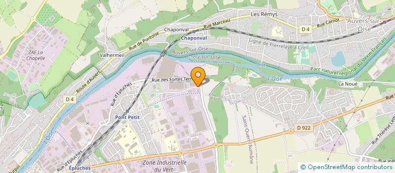 localisation de l'entreprise NACHITOS GROUPE à SAINT-OUEN-L'AUMONE