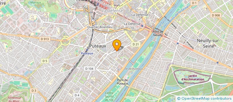 localisation de l'entreprise NACHO CONSEIL  PUTEAUX