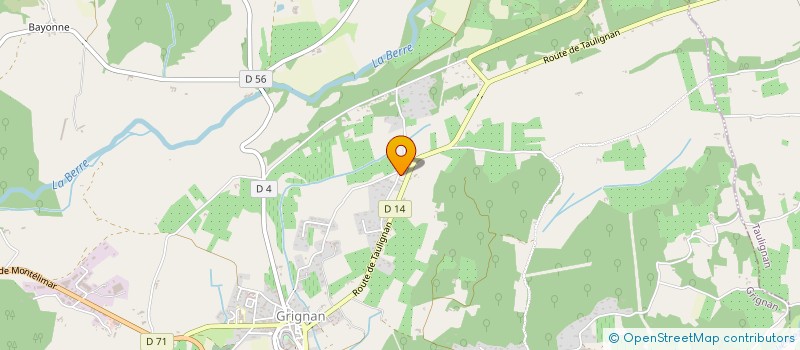 localisation de l'entreprise NACHONY  GRIGNAN